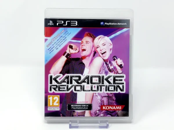 Portada de Karaoke Revolution (ESP) para PlayStation 3, edición PAL España, de segunda mano