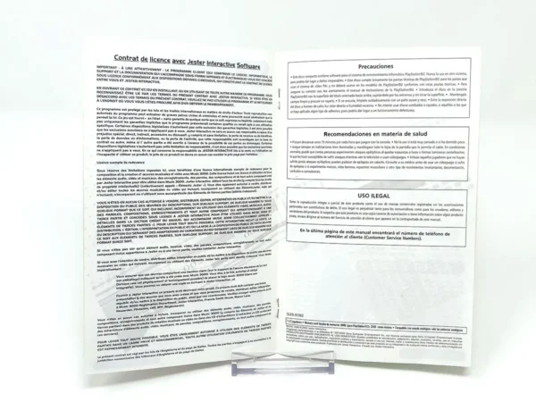 Music 3000 (UK) (Manual) para PlayStation 2, edición PAL UK, de segunda mano