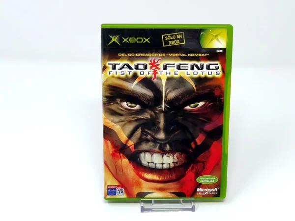 Portada de Tao Feng: Fist of the Lotus (ESP) para XBOX, edición PAL España, de segunda mano