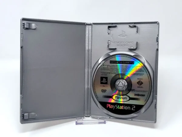 Interior del juego Ratchet & Clank 3 (FRA) (Platinum) (Rebajado) para PlayStation 2 con disco y manual