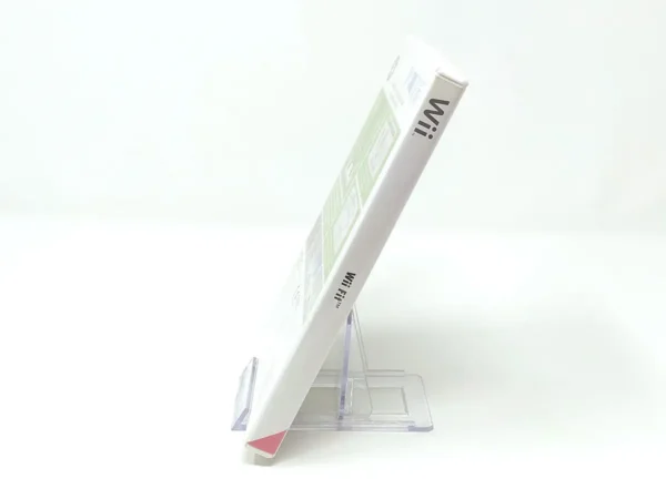 Lateral de la caja de Wii Fit (ESP) para Nintendo Wii