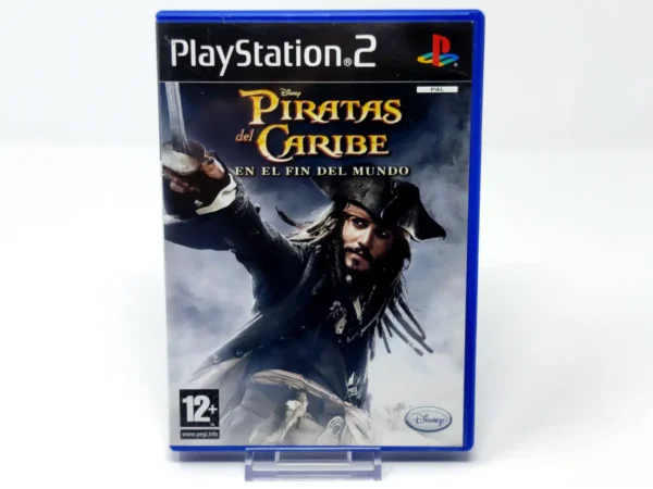 Portada de Piratas del Caribe: En el fin del mundo (ESP) para PlayStation 2, edición PAL España, de segunda mano