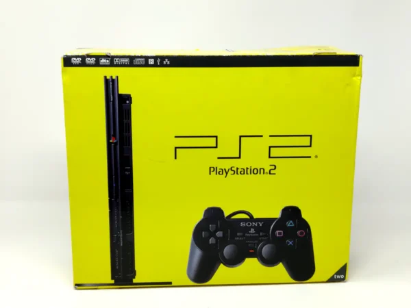 Sony Playstation 2 Slim (Consola) (SCPH-70004) (Completa) para PlayStation 2, edición PAL España, de segunda mano