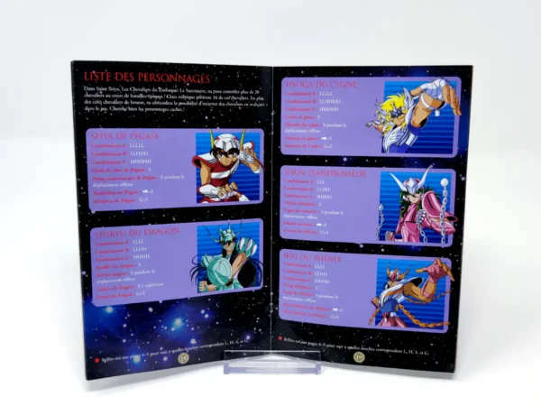 Saint Seiya: Les Chevaliers du Zodiaque (FRA) (Manual) para PlayStation 2, edición PAL Francia, de segunda mano