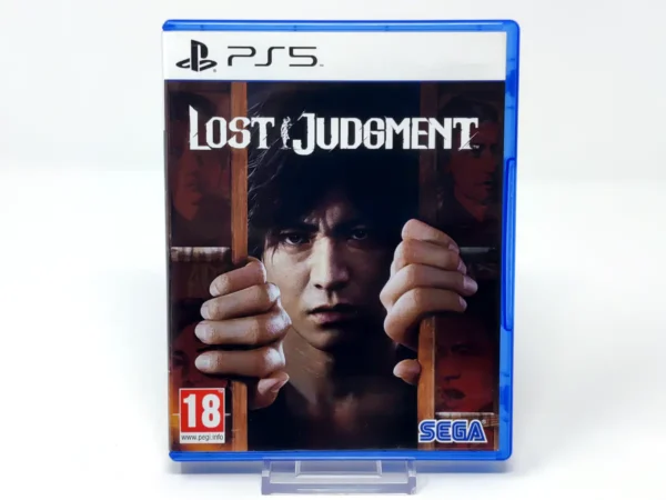 Portada de Lost Judgment (ESP) para PlayStation 5, edición PAL España, de segunda mano