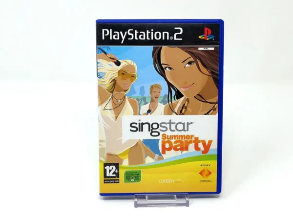Portada de SingStar Summer Party (ESP) (Rebajado) para PlayStation 2, edición PAL España, de segunda mano