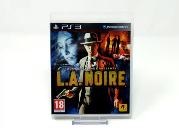 Portada de L.A. Noire (ESP) para PlayStation 3, edición PAL España, de segunda mano