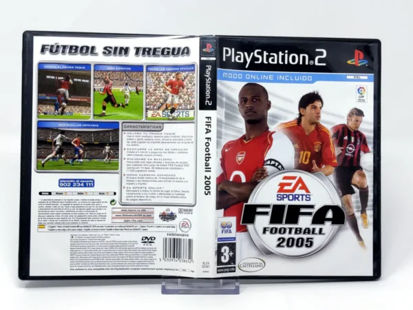 FIFA Football 2005 (ESP) (Carátula) para PlayStation 2, edición PAL España, de segunda mano
