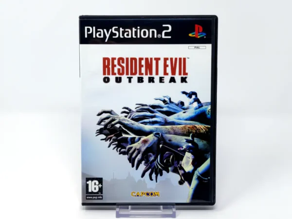 Portada de Resident Evil: Outbreak (ESP) (Rebajado) para PlayStation 2, edición PAL España, de segunda mano