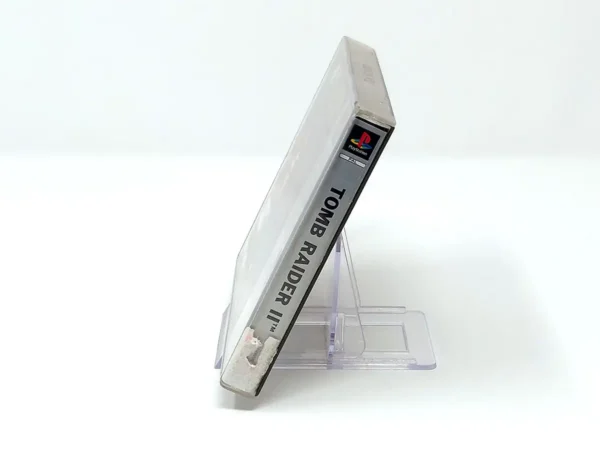 Lateral de la caja de Tomb Raider II: Starring Lara Croft (ESP) (Platinum) para PlayStation 1