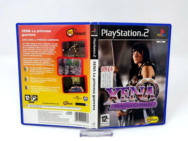 Xena: La Princesa Guerrera (ESP) (Carátula) (Rebajado) para PlayStation 2, edición PAL España, de segunda mano