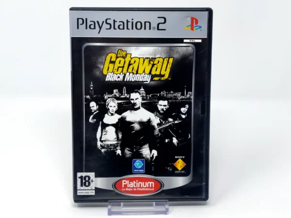 Portada de The Getaway: Black Monday (ESP) (Platinum) (Rebajado) para PlayStation 2, edición PAL España, de segunda mano