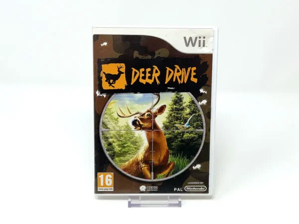 Portada de Deer Drive (ESP) (Rebajado) para Nintendo Wii, edición PAL España, de segunda mano