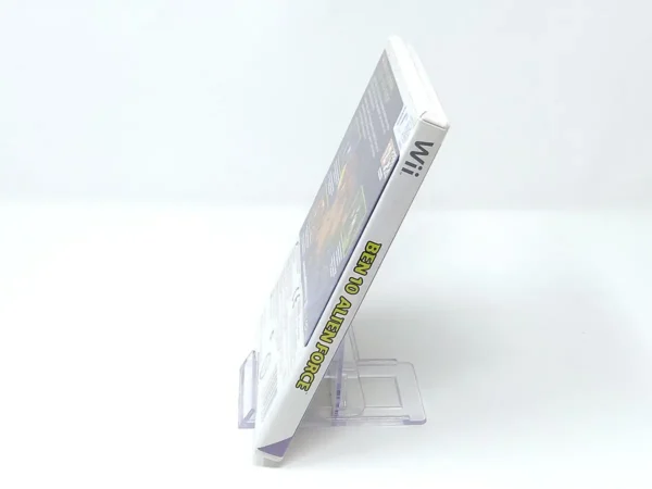 Lateral de la caja de Ben 10: Alien Force (ESP) para Nintendo Wii