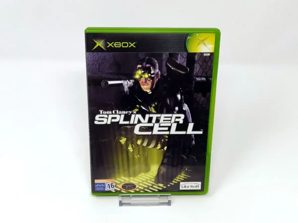 Portada de Tom Clancy's Splinter Cell (ESP) para XBOX, edición PAL España, de segunda mano