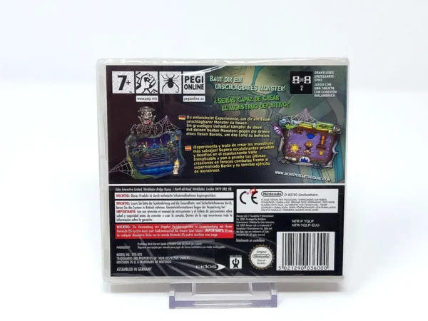 Parte trasera de Monster Lab (ESP) (Precintado) para Nintendo DS, edición PAL España