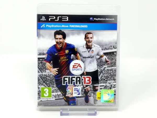 Portada de FIFA 13 (ESP) (v2) para PlayStation 3, edición PAL España, de segunda mano