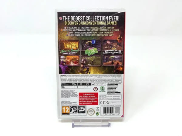 Parte trasera de Oddworld Collection (ESP) (Precintado) para Nintendo Switch, edición PAL España