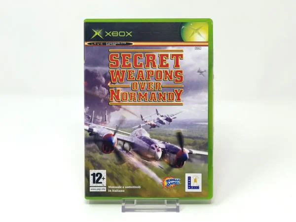 Portada de Secret Weapons over Normandy (ITA) para XBOX, edición PAL Italia, de segunda mano