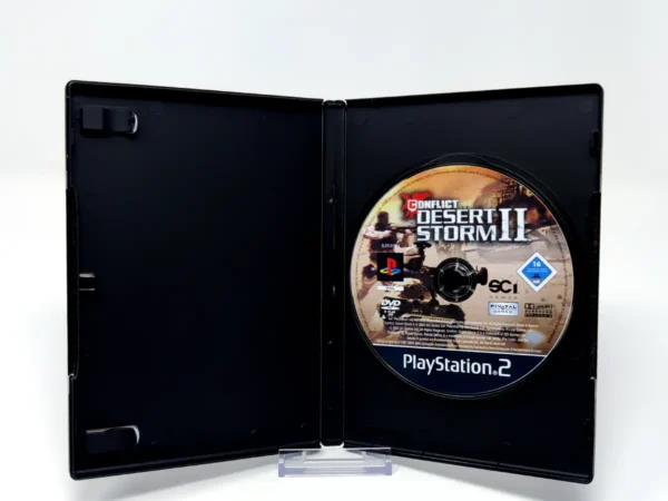 Lateral de la caja de Conflict: Desert Storm II (ESP) (Rebajado) para PlayStation 2