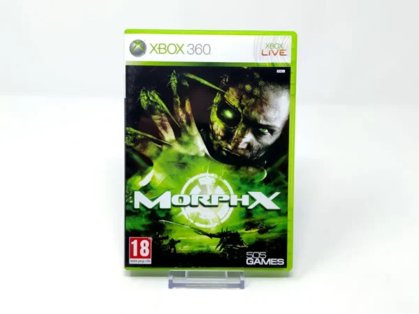 Portada de MorphX (ESP) para XBOX 360, edición PAL España, de segunda mano
