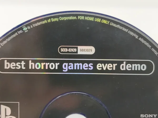 Best Horror Games Ever Demo para PlayStation 1, de segunda mano