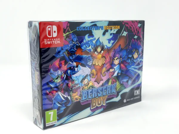 Parte trasera de Berserk Boy (Collector's Edition) (ESP) (Precintado) para Nintendo Switch, edición PAL España