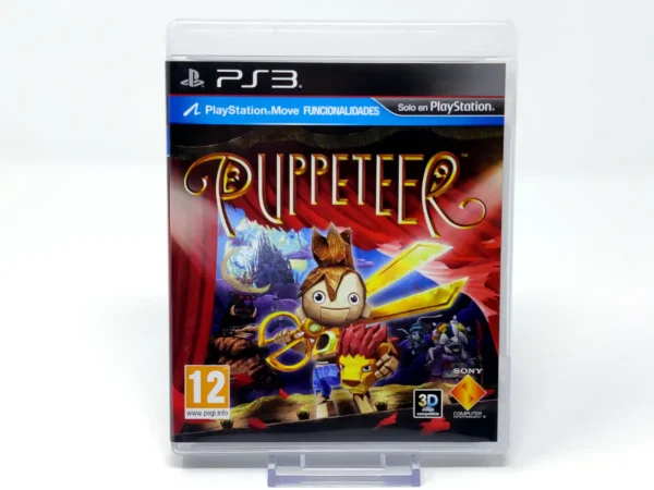 Portada de Puppeteer (ESP) para PlayStation 3, edición PAL España, de segunda mano