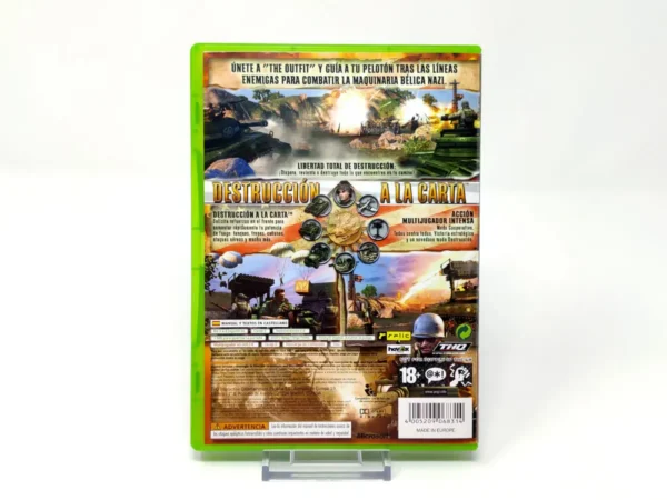 Parte trasera de The Outfit (ESP) (Rebajado) para XBOX 360, edición PAL España