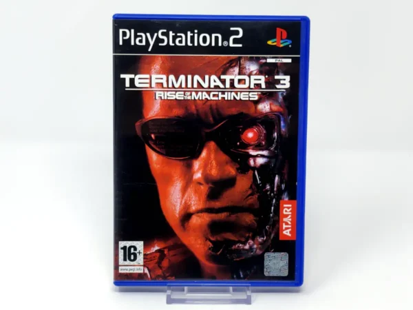 Portada de Terminator 3: Rise of the Machines (ESP) (Rebajado) para PlayStation 2, edición PAL España, de segunda mano