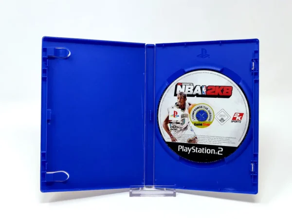 Interior del juego NBA 2K8 (ESP) (Rebajado) para PlayStation 2 con disco y manual