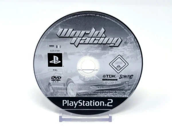 World Racing (FRA) (Disco) para PlayStation 2, edición PAL Francia, de segunda mano