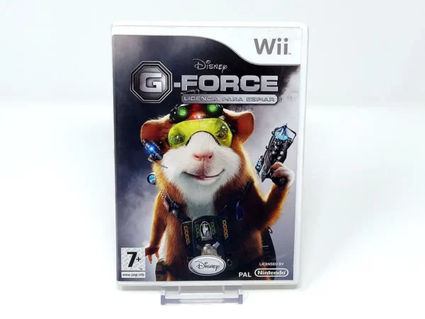 Portada de Disney G-Force (ESP) para Nintendo Wii, edición PAL España, de segunda mano