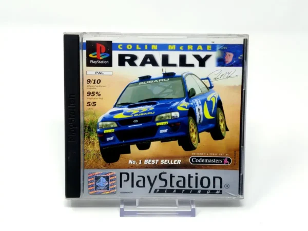 Portada de Colin McRae Rally (ESP) (Platinum) (Rebajado) para PlayStation 1, edición PAL España, de segunda mano