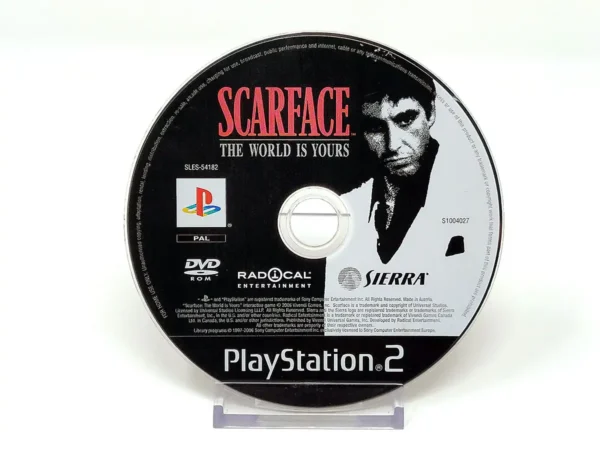 Scarface: The World Is Yours (ESP) (Disco) para PlayStation 2, edición PAL España, de segunda mano