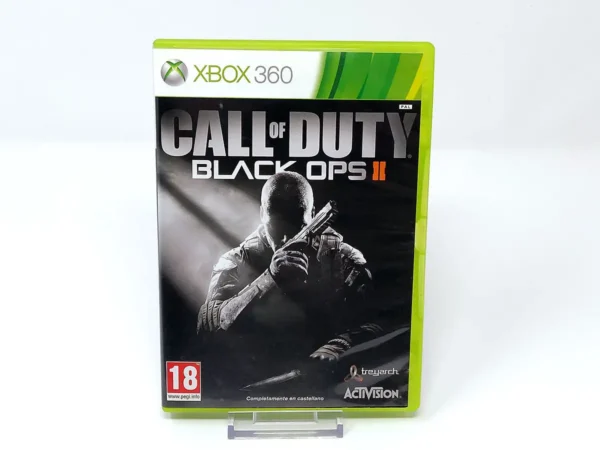 Portada de Call of Duty: Black Ops II (ESP) (Versión 1) para XBOX 360, edición PAL España, de segunda mano