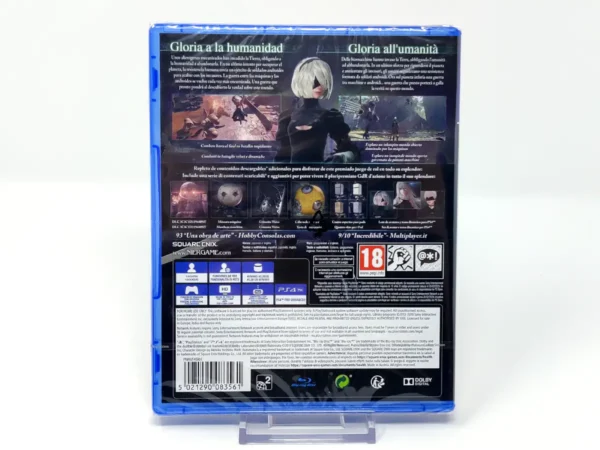 Parte trasera de NieR: Automata (Game of the YoRHa Edition) (ESP) (Precintado) para PlayStation 4, edición PAL España