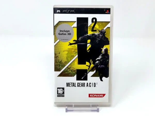 Portada de Metal Gear Ac!d² (ESP) para PSP, edición PAL España, de segunda mano