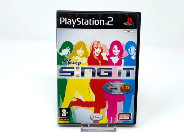 Portada de Disney Sing It (ESP) para PlayStation 2, edición PAL España, de segunda mano