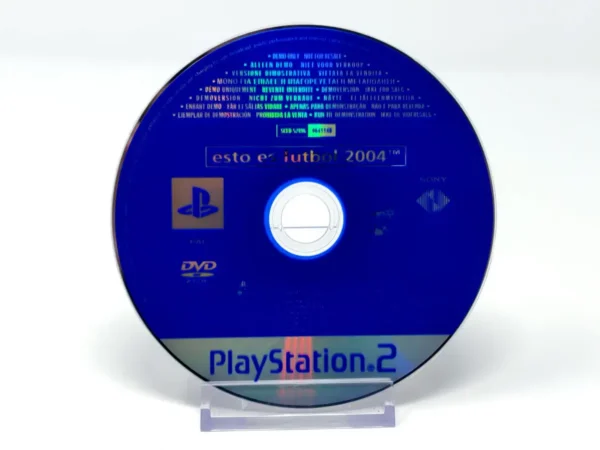 Esto Es Fútbol 2004 (Demo) (Disco) para PlayStation 2, edición PAL España, de segunda mano