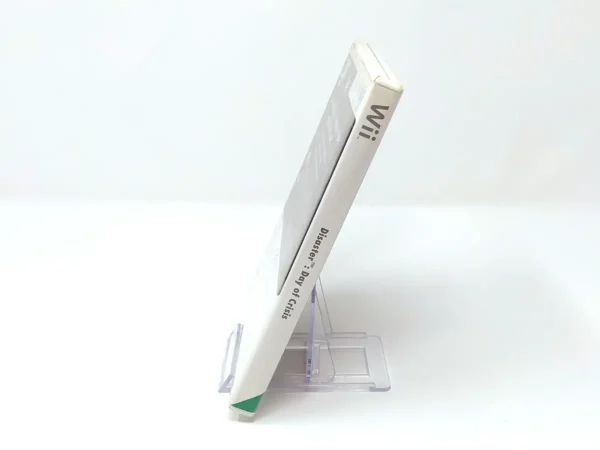 Lateral de la caja de Disaster: Day of Crisis (UK) para Nintendo Wii