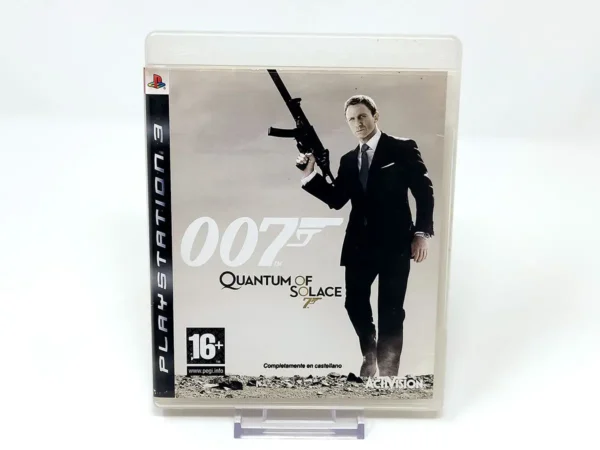 Portada de 007: Quantum of Solace (ESP) para PlayStation 3, edición PAL España, de segunda mano