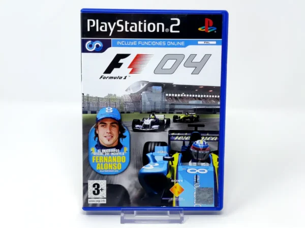 Portada de Formula One 04 (ESP) (v2) para PlayStation 2, edición PAL España, de segunda mano
