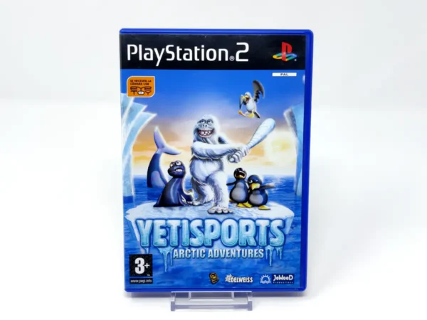 Portada de Yetisports Arctic Adventures (ESP) para PlayStation 2, edición PAL España, de segunda mano