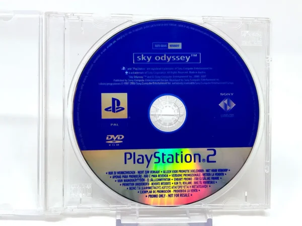 Portada de Sky Odyssey (ESP) (Promo) (Disco) para PlayStation 2, edición PAL España, de segunda mano