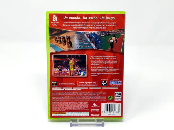 Parte trasera de Beijing 2008 (ESP) (Rebajado) para XBOX 360, edición PAL España