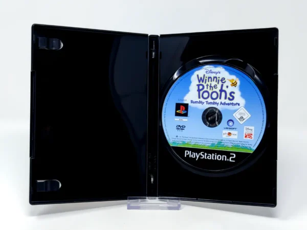 Interior del juego Disney Winnie the Pooh: La Fiesta de Cumpleaños (ESP) (Rebajado) para PlayStation 2 con disco y manual