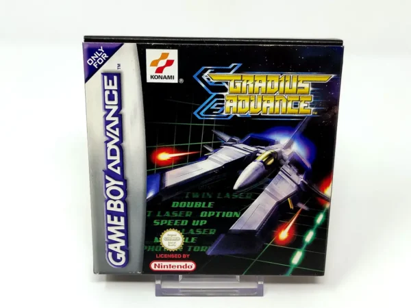Portada de Gradius Advance (ESP) para Nintendo Game Boy Advance, edición PAL España, de segunda mano