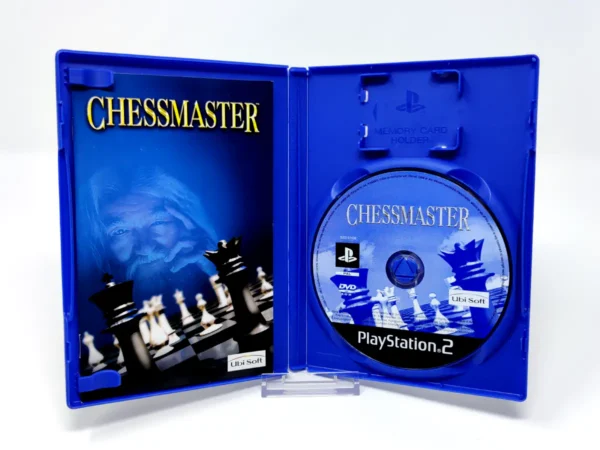Interior del juego Chessmaster (ESP) para PlayStation 2 con disco y manual