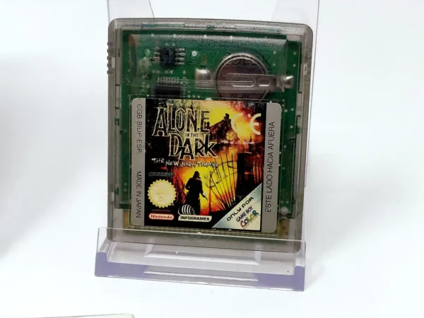 Lateral de la caja de Alone in the Dark: The New Nightmare (ESP) (Rebajado) para Nintendo Game Boy Color